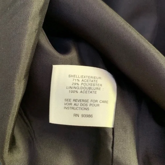 VINTAGE CASUAL CORNER BLACK EVENING DRESS SIZE 10 - Picture 12 of 15